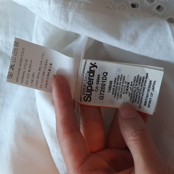 Super dry white skirt - size XS - Picture 5 of 5